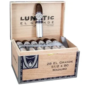 JFR Lunatic Maduro EL Grande 5 1/2 x 80 (Box of 28)