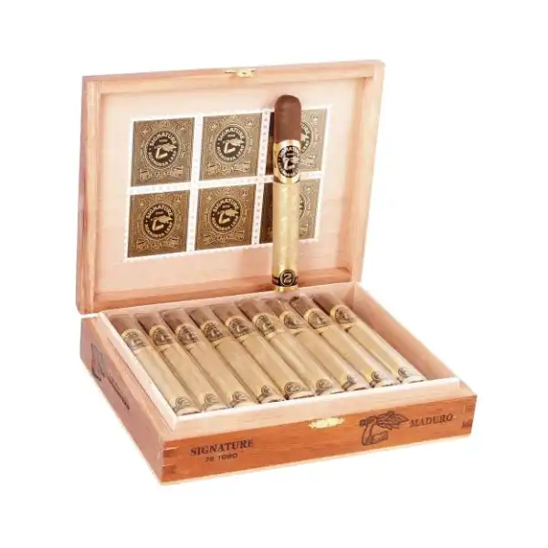 Aganorsa Leaf Signature Selection Maduro Toro 6 x 52 (Box of 20)