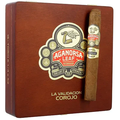 Aganorsa Leaf La Validacion Corojo Toro 6 1/4 x 52 (Box of 15) - Image 3