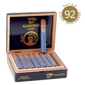 Aganorsa Leaf Arsenio Robusto 5"1/4 * 54 (Box of 15)